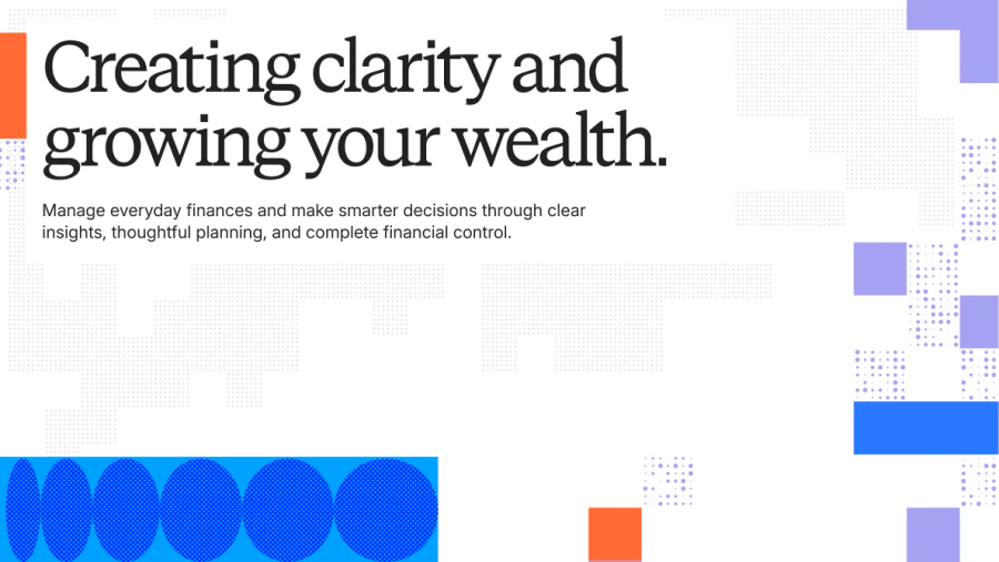 Creating clarity and growing your wealth graphic